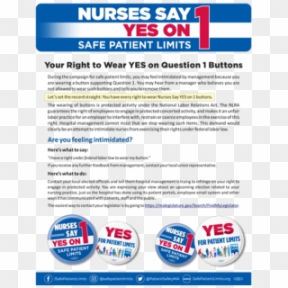 712 X 926 4 0 - Nurses Say Yes On 1 Clipart