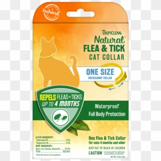 Tropiclean Natural Flea And Tick Collar For Cats - Tropiclean Clipart