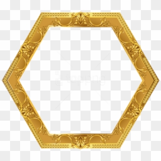 Free Png Download Deco Border Frame Clipart Png Photo - Brass Transparent Png
