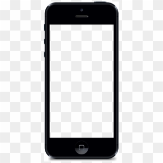 Transparent Template Iphone - Phone Transparent Png Clipart