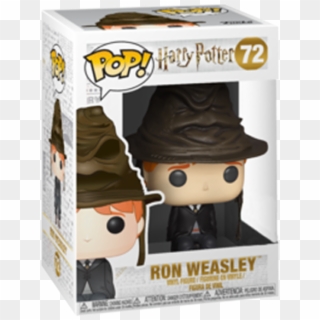 Ron Weasley Us Exclusive Pop Vinyl Figure - Ron Weasley Sorting Hat Funko Pop Clipart