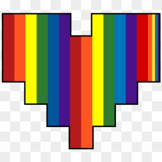 Rainbow Heart - Graphic Design Clipart