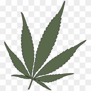 Feuille De Cannabis Png - Transparent Marijuana Leaf Vector Clipart