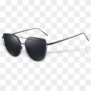 Trending Oversized Cat Eye Sunglasses Metal Frame Flat - Giorgio Armani Ar 6068 Clipart