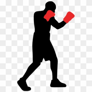 Boxing Silhouette Png Transparent Background - Ссср Бокс Clipart