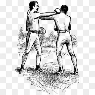 File Athletics And Manly - Russian Fist Fighting Clipart