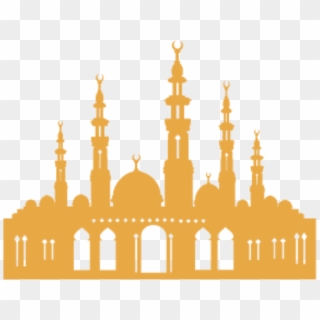 Mecca Islam Church Silhouette Transprent Ⓒ - Islamic Church Png Clipart