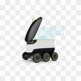 Starship Technologies - Starship Delivery Robot Png Clipart