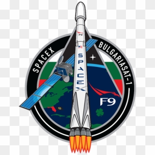 Mission Patch - Falcon 9 Bulgariasat Clipart