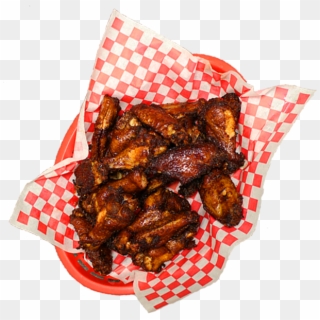 Smoked-fried Chicken Wings - Smoked Chicken Wings Png Clipart