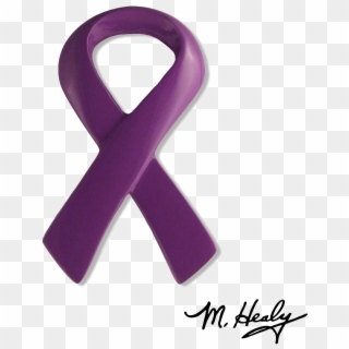Purple Awareness Ribbon Png Hd - Ribbon Clipart