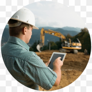 Digital Ids Standardize & Track Osha Compliance So - Mobile Technology Construction Clipart