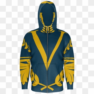 Gold Shield Navy Sweatshirt - Hoodie Clipart