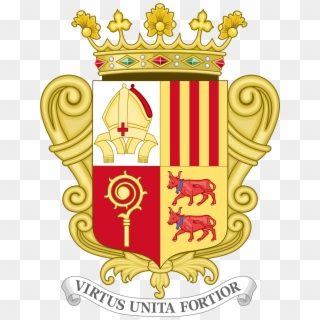 Vector Royalty Free Stock File Historical Coat Of Arms - Coat Of Arms Of Andorra Clipart