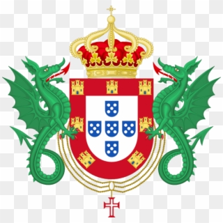 Prince Of Brazil Jose - Kingdom Of Portugal Coat Of Arms Clipart