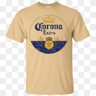 Corona Extra Beer T-shirt Custom Designed Color Worn - Corona Extra Clipart