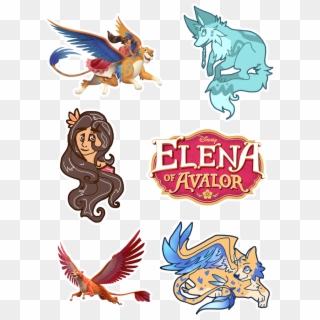 “ My Complete Elena Of Avalor Sticker Sheet I Own A - Elena Of Avalor Clipart