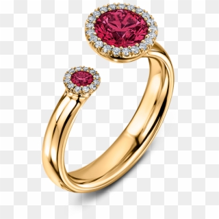 Ruby Engagement Rings - Diamond Clipart