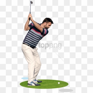 Free Png Download Golfer Png Png Images Background - Golf Player Png Clipart