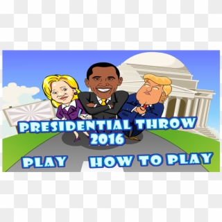 President Throw - Cartoon Clipart