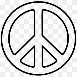 Peace Sign Clipart - Png Download