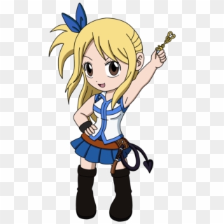 Fairy Tail Lucy Png - Lucy From Fairy Tail Chibi Clipart