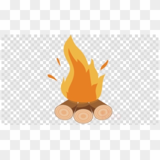 Bonfire Cartoon Png Clipart Campfire Clip Art - White Apple Logo Transparent