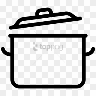 Free Png It Is A Kitchen Pot And Lid - Значок Кухня Пнг Clipart