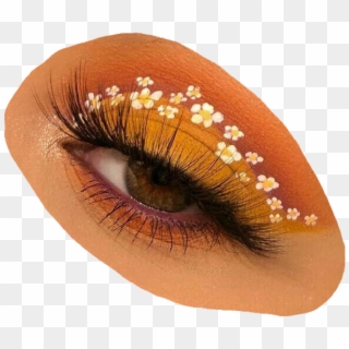 Orange Aesthetic Makeup Clipart