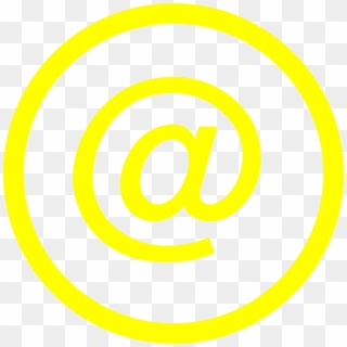 Email Logo Yellow Transparent Clipart
