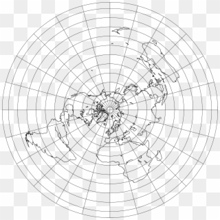 Current Weather On A Flat Earth - Circle Clipart