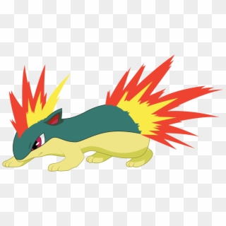 Quilava, A Fire-type Pokemon And The Evolve Form Of - Quilava Clipart