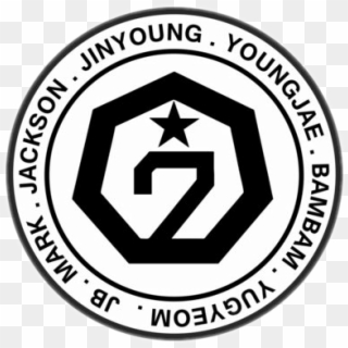 #kpop #got7 #logo #got7logo #kpoplogo #jinyoung #jr - Got7 Nombres Png Clipart