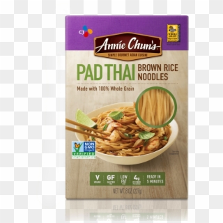 Whole Grain Pad Thai Brown Rice Noodles - Annie Chun's Pad Thai Rice Noodles Clipart