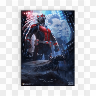 Ant-man Transformation Poster - Ant Man First Look Clipart