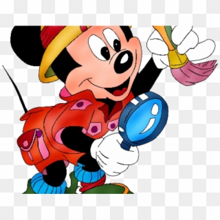 Sherlock Holmes Clipart Disney - Minnie Mouse Detective - Png Download