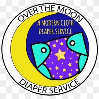Over The Moon Cloth Diaper Service Is Modern Cloth - Lamb Of God Catholic Png Clipart