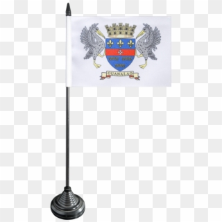 France Saint Barthélemy Table Flag - Saint Barthélemy Clipart