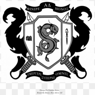 “it Was Time For Our Fraternity To Do Something Positive - Omega Phi Gamma Crest Clipart