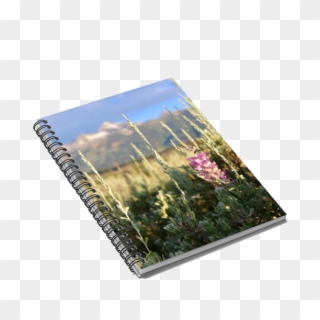 Grand Teton Lupine Spiral Notebook - Notebook Clipart