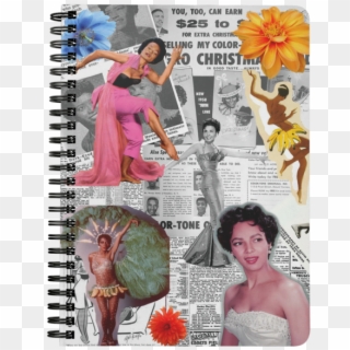 Spiral Notebook Aggravated Youth - Josephine Baker Banana Clipart