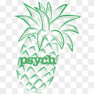 Transparent Psych Pineapple Clipart