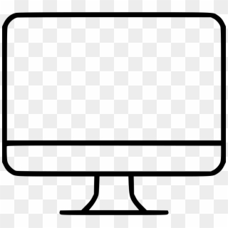 Computer Desktop Desktopcomputer Display Monitor Pc - Pc Screen Icon Png Clipart