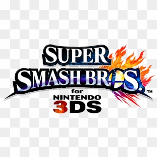 Super Smash Bros For Nintendo 3ds Logo - Super Smash Bros. For Nintendo 3ds And Wii U Clipart