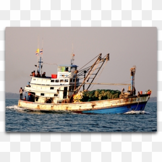 Thai Fishing Boat - Tàu Đánh Cá Của Cà Mau Clipart