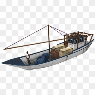 Fishing Boat Generic - Jollyboat Clipart