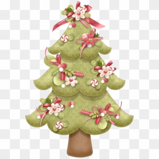 Cartoon Christmas Tree, Christmas Tree Clipart, Christmas - Christmas Day - Png Download