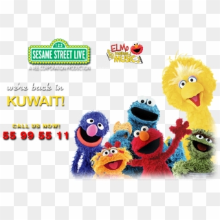 Sesame Street Live Kuwait - Sesame Street Live Clipart