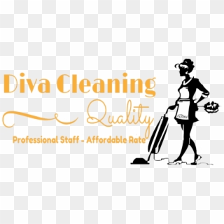 Diva Cleaning Service - Illustration Clipart