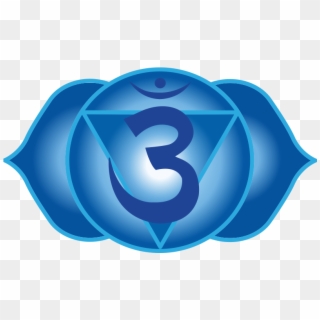 Chakra Pendants - Third Eye Chakra Symbol Clipart